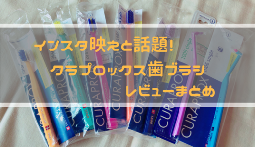 キュラプロックス歯ブラシは大きくて磨きにくいは本当？歯科衛生士が実際に使ってみて素直にレビューを書いてみた！